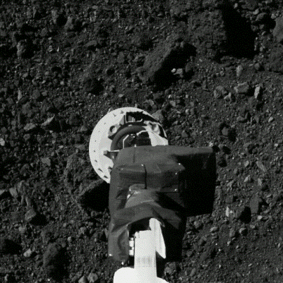 美国“奥西里斯-雷克斯”;贝努小行星;样品实景